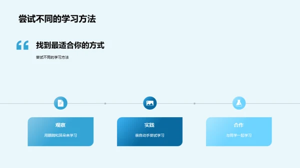 探索学习，智慧成长