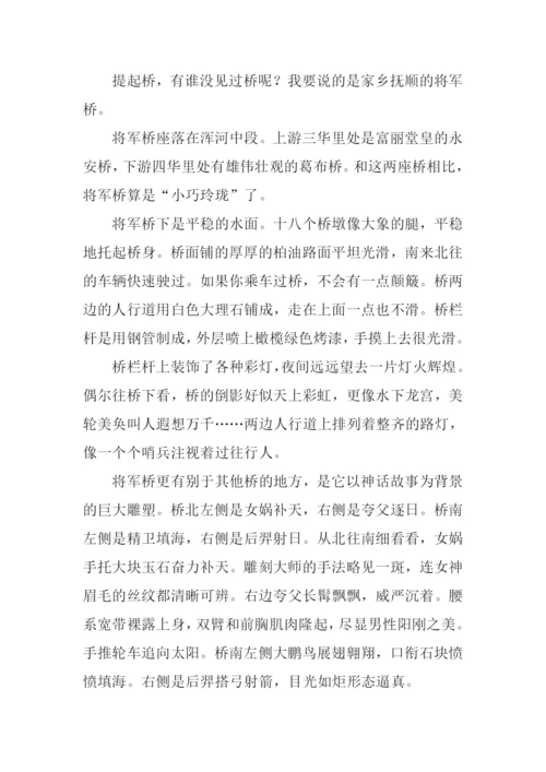 有关桥的作文600字.docx