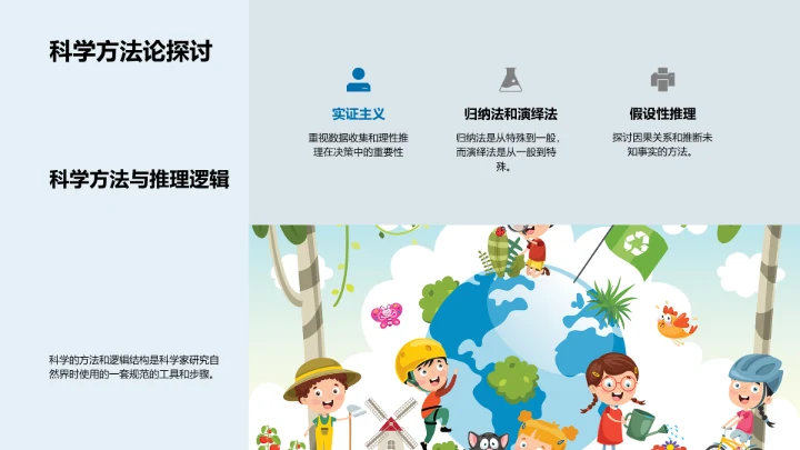 科学哲学教学PPT模板