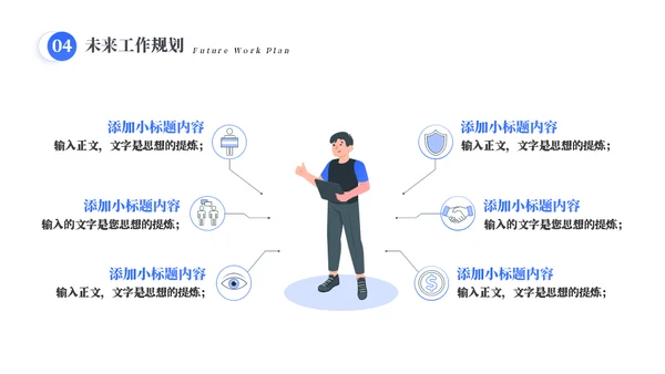 工作任务规划总结通用PPT模板