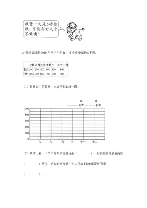 人教版五年级下册数学期末测试卷（名校卷）word版.docx