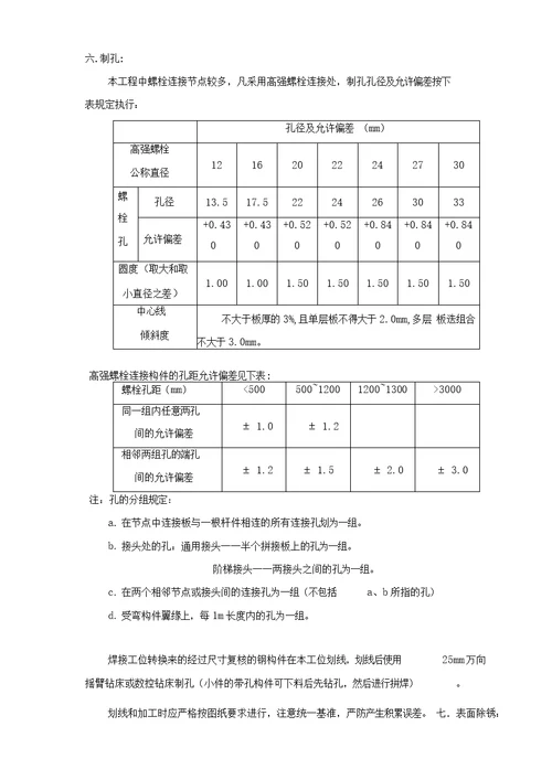 电梯井钢结构工程施工组织设计2