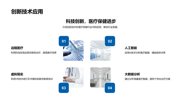 科技驱动医保创新PPT模板