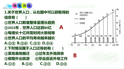 6.1.1世界人口的数量变化 课件