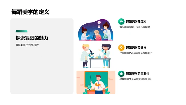 舞蹈美学解读PPT模板