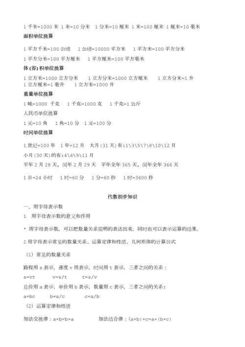 小学六年级总复习应用题归纳复习.docx