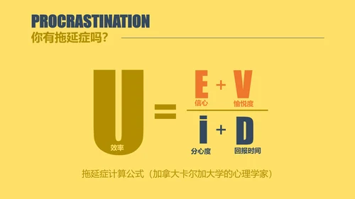 如何搞定拖延症员工培训PPT课件