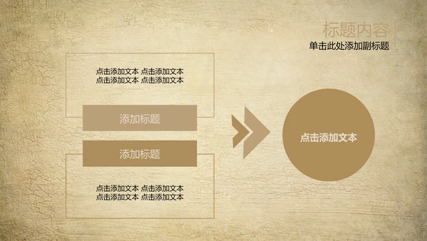 欧式复古怀旧风格ppt动态模板