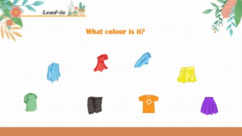 人教新起点小学英语一年级下册 Unit6 Clothes L3