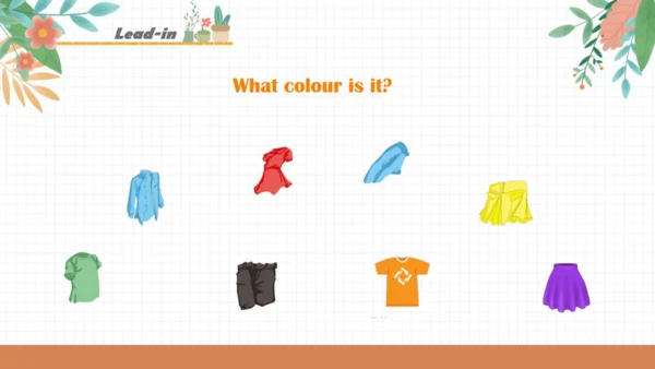 人教新起点小学英语一年级下册 Unit6 Clothes L3
