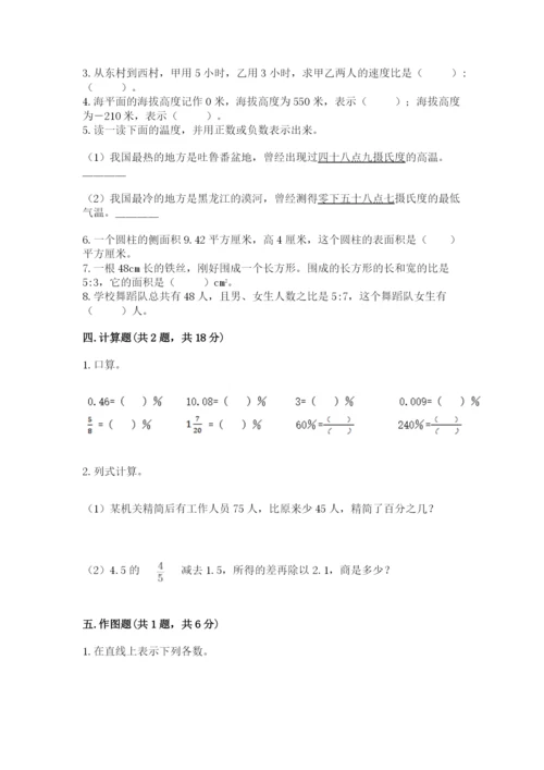 小升初数学期末测试卷精品（全优）.docx