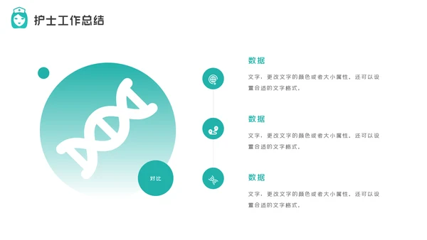 护士长年终工作总结述职报告汇报PPT模板