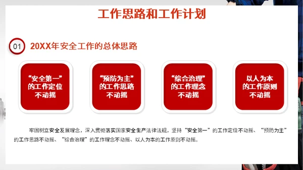 安全生产有防则安文明施工通用PPT模板
