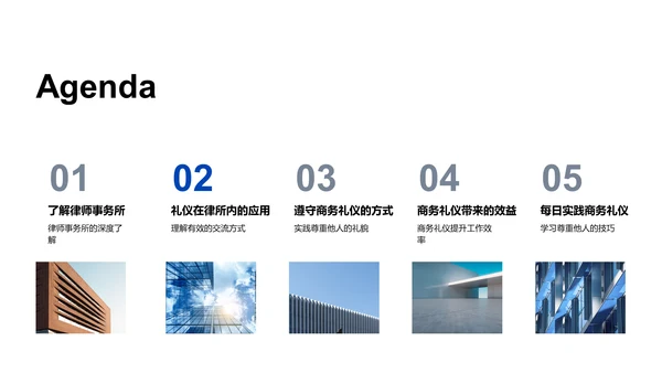 律所商务礼仪讲座PPT模板