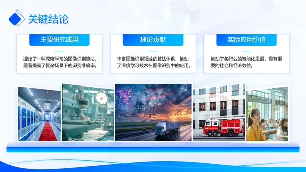 蓝色科技风毕业论文答辩PPT