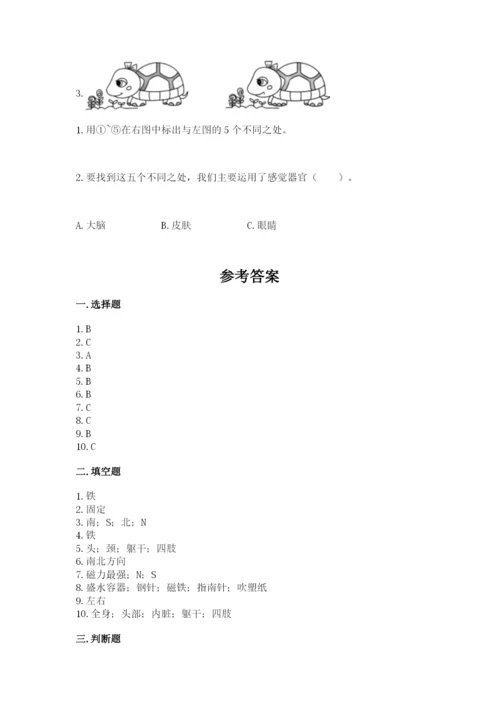 教科版二年级下册科学期末测试卷新版.docx
