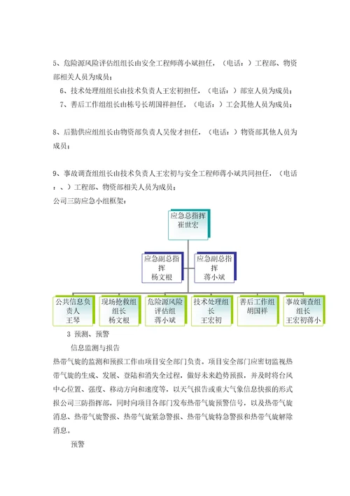 台风应急预案审批稿