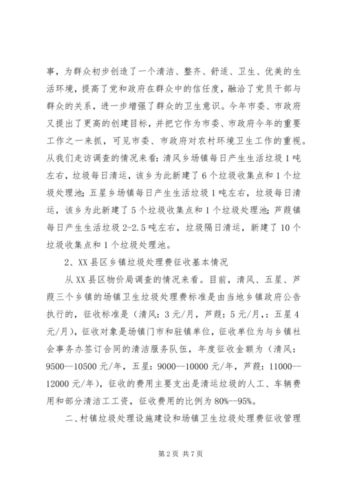 城乡环境建设综合治理调研报告.docx