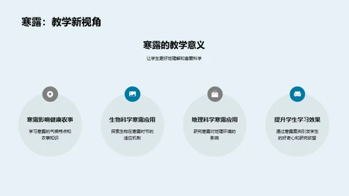 寒露科学与教学