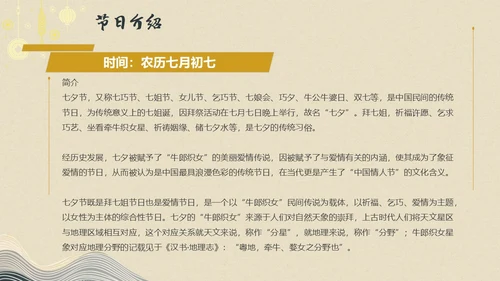 中国风中国传统节日集锦内容型PPT模板