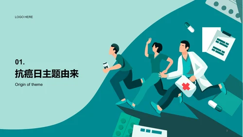 世界抗癌日知识科普介绍PPT