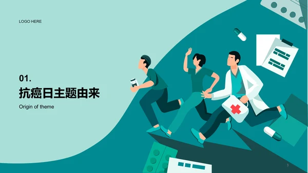 世界抗癌日知识科普介绍PPT