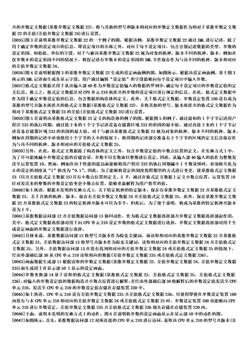 参数设定装置及参数设定系统的制作方法