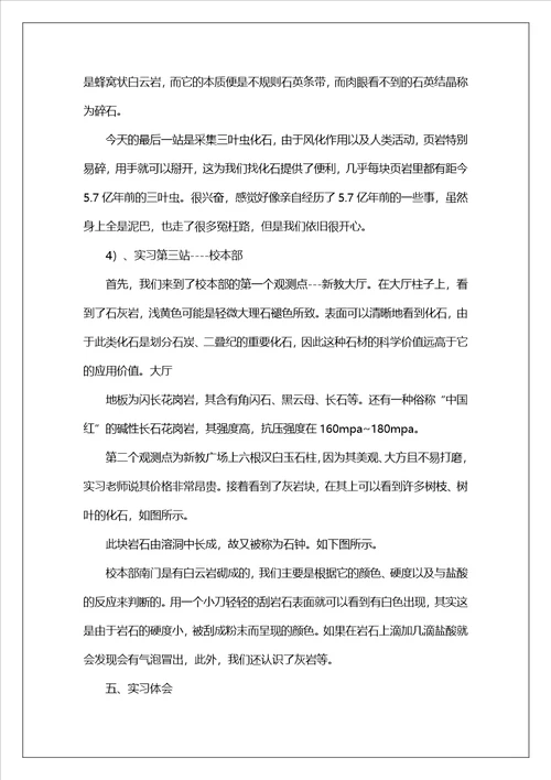 有关大学生学生实习报告模板汇编7篇