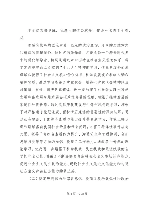 妇干班培训学习体会(上传) (3).docx