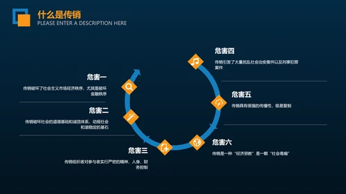 打击非法组织拳击手PPT模板