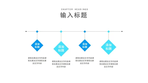 蓝色渐变风商务员工入职培训PPT模板