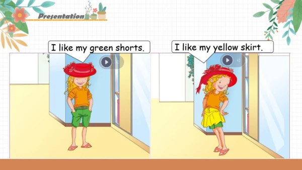 人教新起点小学英语一年级下册 Unit6 Clothes Story Time