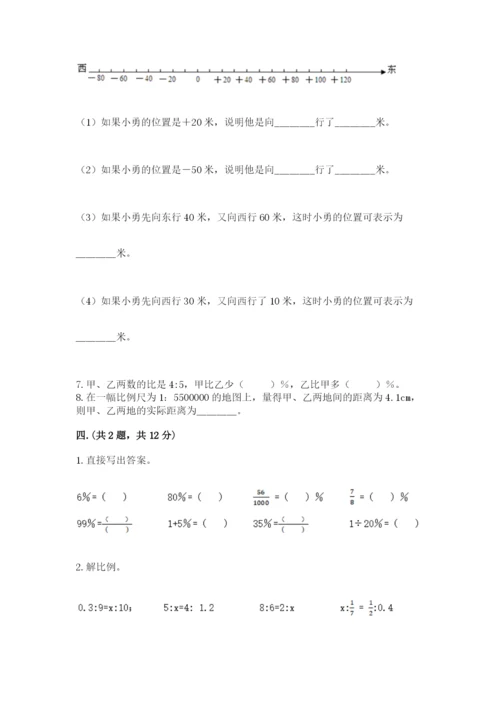 小学毕业班数学检测卷附参考答案（名师推荐）.docx
