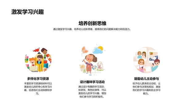 幼教创新策略PPT模板