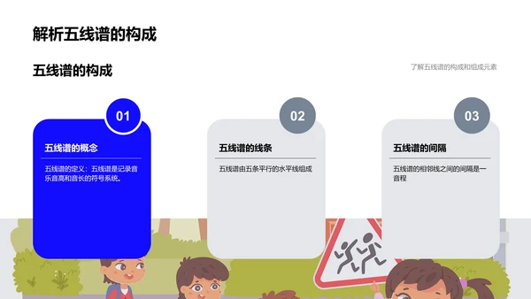 五线谱基础讲解PPT模板