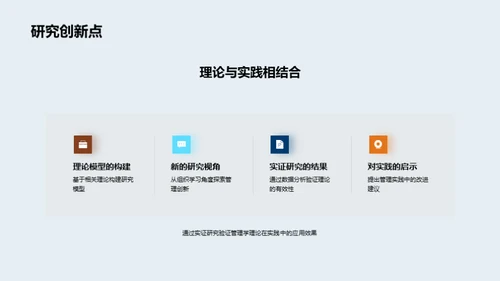 探索之旅：管理学研究