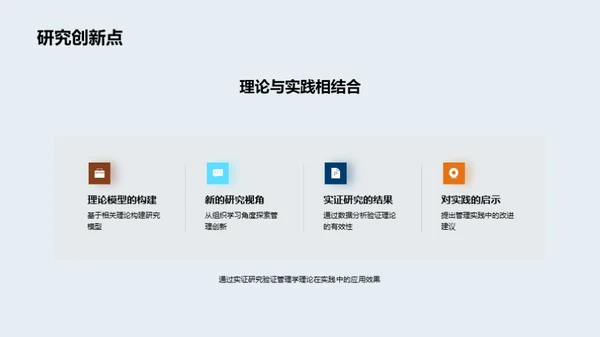 探索之旅：管理学研究