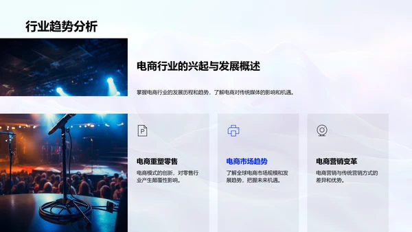 电商重塑传统媒体PPT模板