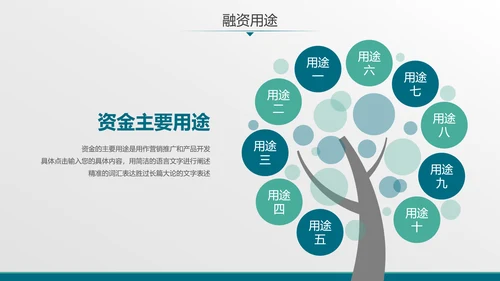 数字全球化科技数据融资计划书PPT模板