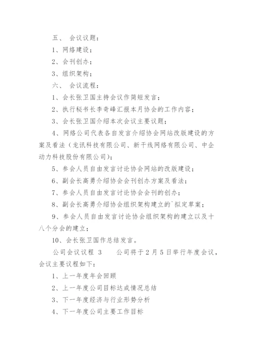 公司会议议程.docx