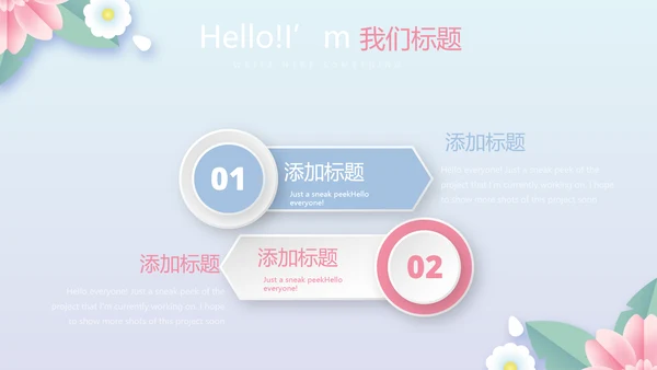 唯美温馨感恩父母电子相册动态PPT