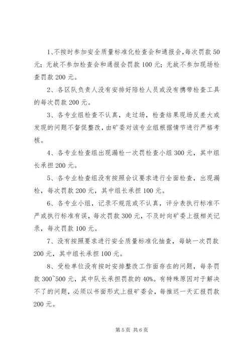 煤矿安全质量标准化达标规划及奖惩办法(示例) (2).docx