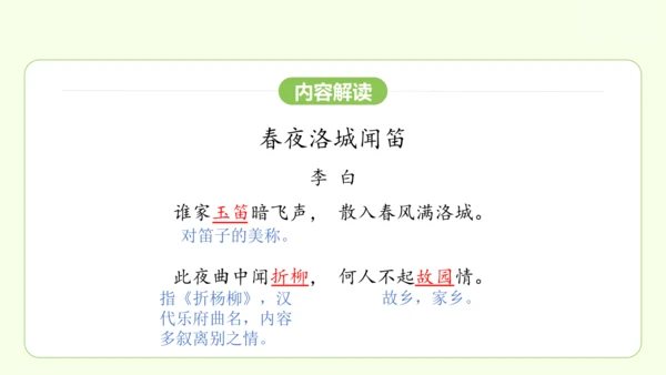 七年级下册语文 第三单元 课外古诗词诵读一 课件