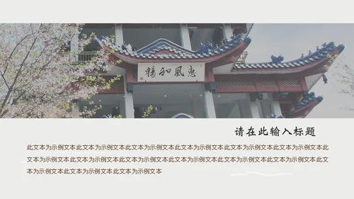 岛国之旅浪漫樱花季通用PPT模板