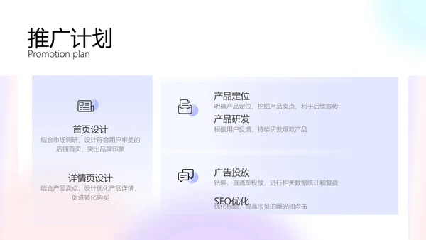 简约渐变风品牌营销方案计划