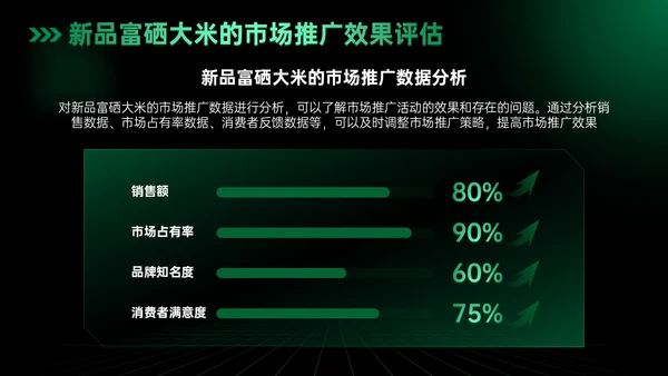 绿色科技风科技富硒大米新品发布会