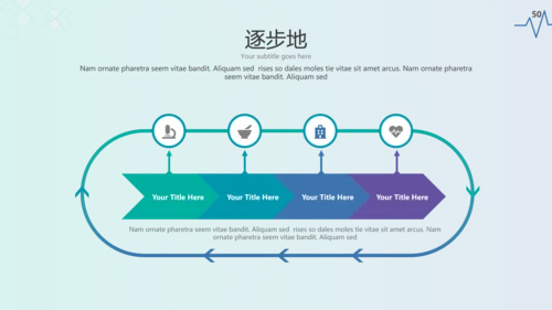 现代创意医学报告医院宣传医疗PPT模板