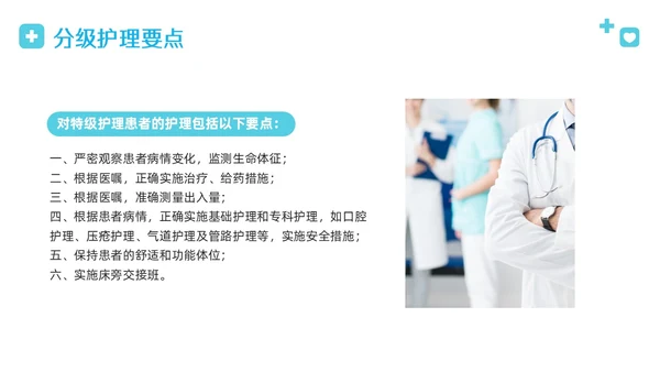 蓝色简约病床管理规章制度PPT模板宣传PPT动态PPT管理制度