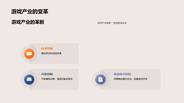 游戏产业：过去、现在与未来