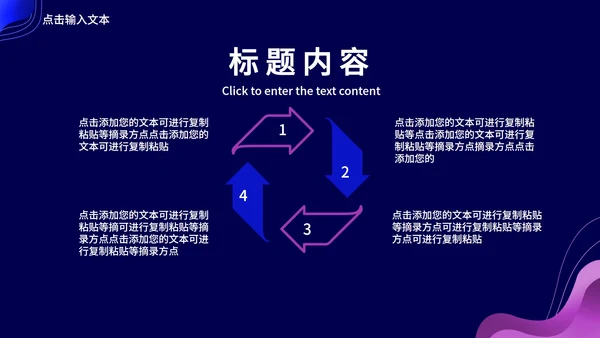 蓝色扁平风职场工作总结汇报PPT模板